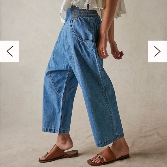 We The Free Lunan Crop Harem Jeans - Picture 7 of 12